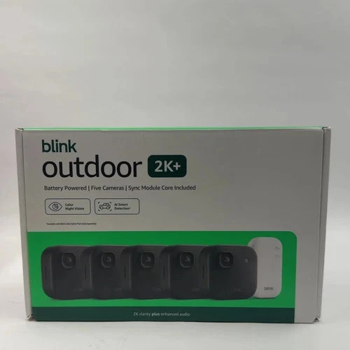 Blink outdoor 5 camera - 2k+, 5-camera