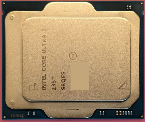 Intel core ultra 235t - 5, srqes