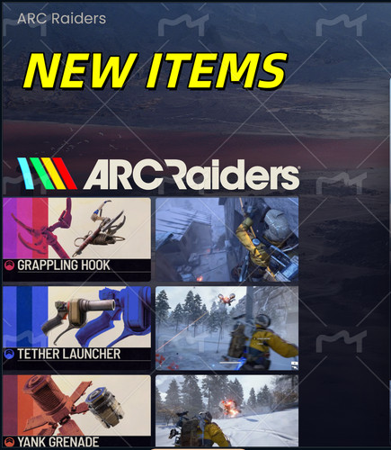 Arc raiders new - arc, blueprints