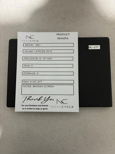 Dell latitude 3510 intel core - dell,